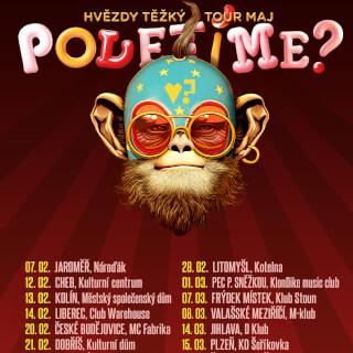 Máme pro vás předvánoční dárek 🎄🎁

"Hvězdy těžký TOUR maj" i v roce 2025! 🤩 A to rovnou na 15 místech! 😍

Předprodej na www.poletime.info/koncerty

Tak v novém roce, přátelé 🤩
Jo a dneska večer doma, v Brně ❤️

POLETÍME?